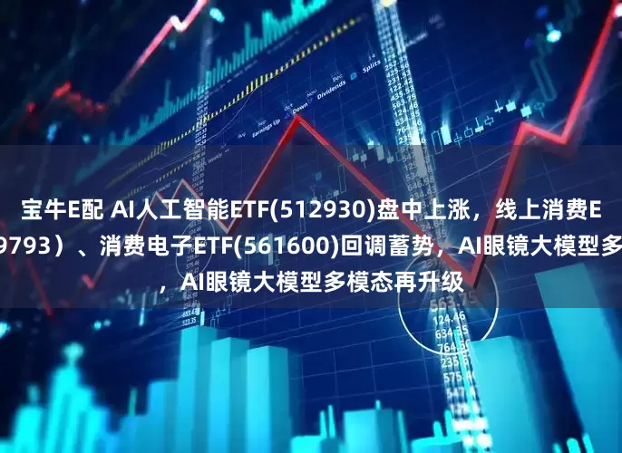 宝牛E配 AI人工智能ETF(512930)盘中上涨，线上消费ETF基金(159793）、消费电子ETF(561600)回调蓄势，AI眼镜大模型多模态再升级