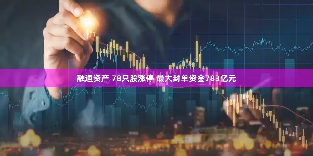 融通资产 78只股涨停 最大封单资金783亿元