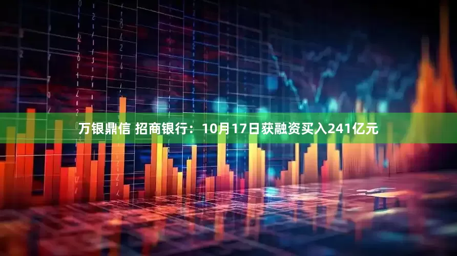 万银鼎信 招商银行：10月17日获融资买入241亿元